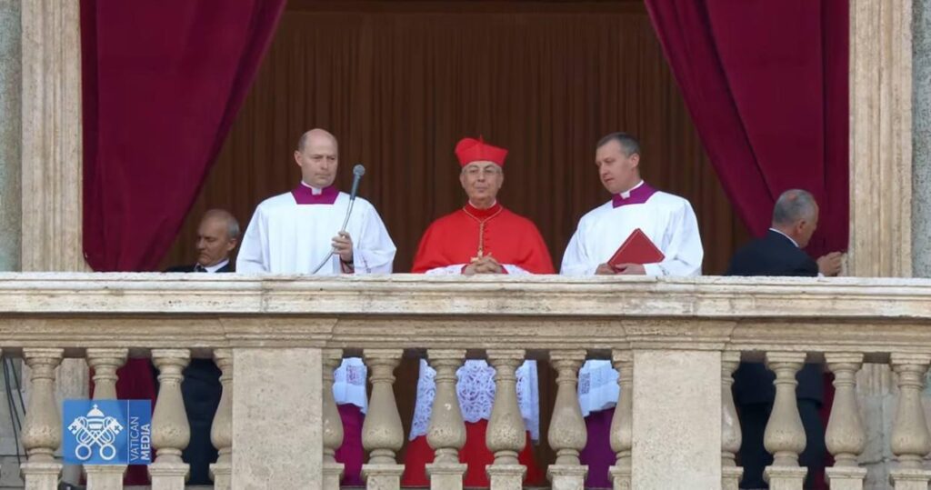 New pope is revealed: The 267th pontiff is named as cardinal announces ‘Habeus Papam!’ in front of thousands of cheering Catholics