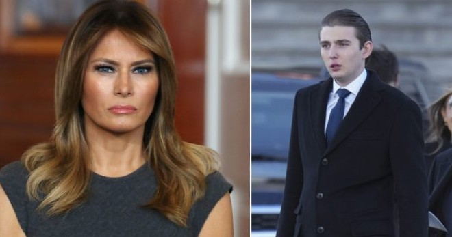 Melania Trump warned people behind leaked Barron photo would face “immediate consequences”