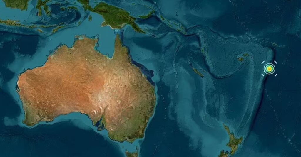 Huge 7.1 magnitude earthquake strikes off the coast of Tonga sparking a Tsunami threat warning