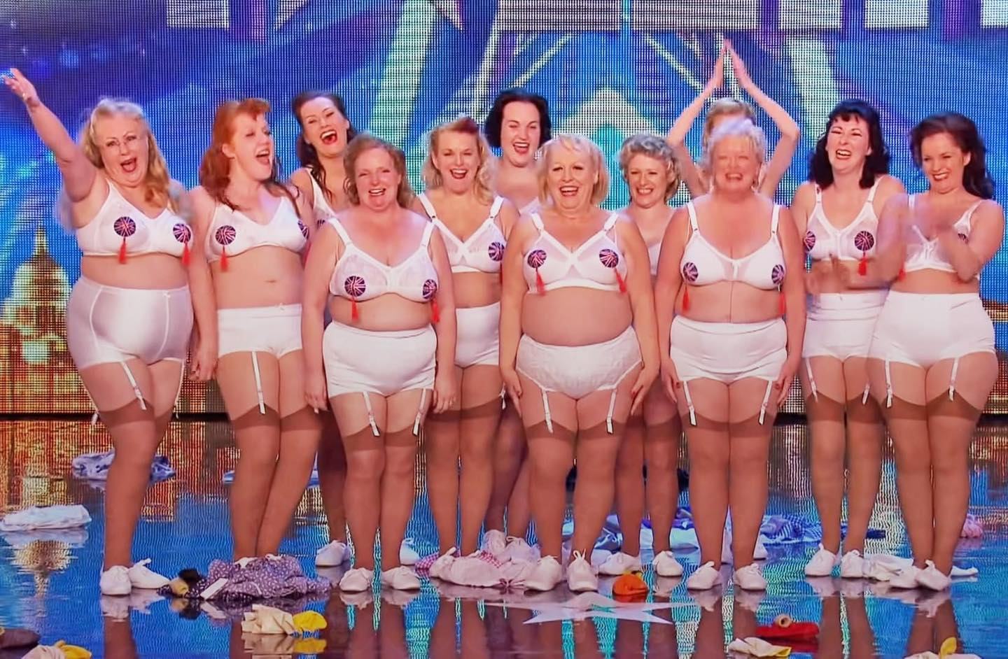 Surprise spicy dance audition by Ruby Red Performers, aged 25-64, will put a smile on your face!
