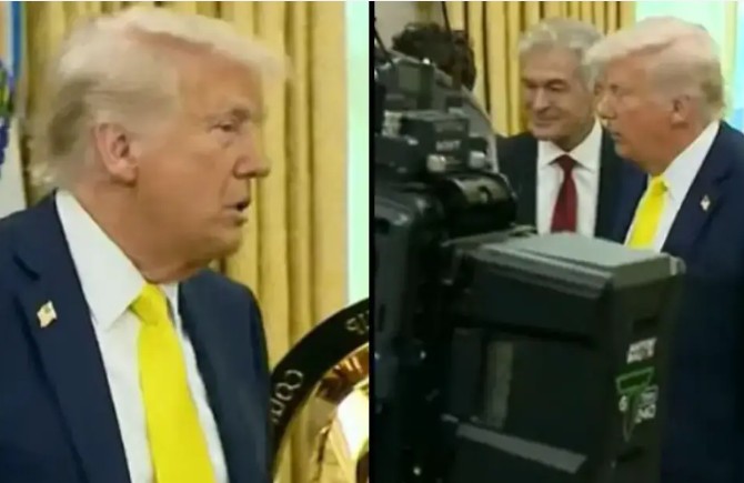 Donald Trump cut speech short amid medical emergency