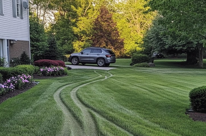 My Neighbor Drove over My Lawn Every Day as a Shortcut to Her Yard