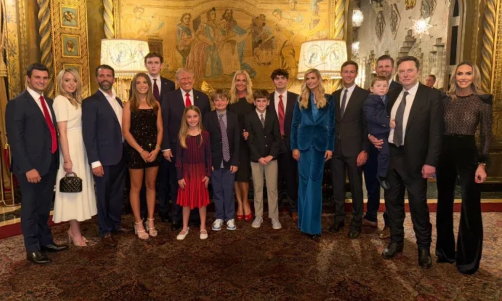 Photo Of Trump Family On Election Night Turns Heads After People Spot Small Detail