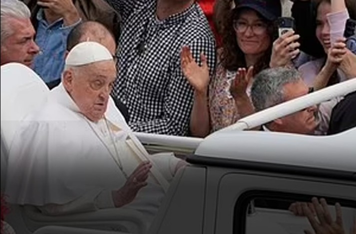 Pope’s touching last words to his personal nurse who convinced him to take one last ride in the popemobile on Sunday after the pontiff asked ‘Do you think I can manage it?’