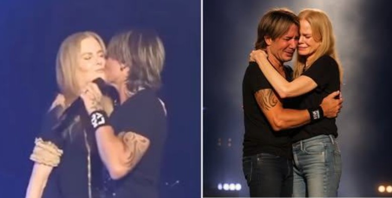 Keith Urban’s Song Interrupted by Surprise Guest Nicole Kidman Steals the Show in Intimate On-Stage Moment