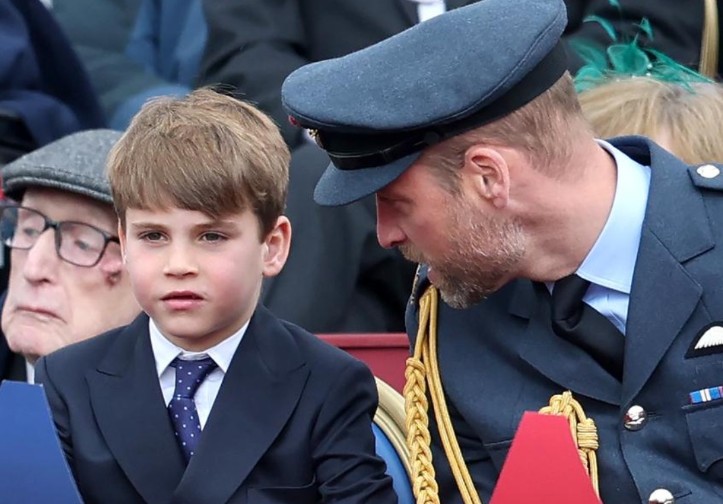 Lip Reader Decodes What Prince William Said To Prince Louis During His Eye-roll At VE Day Event