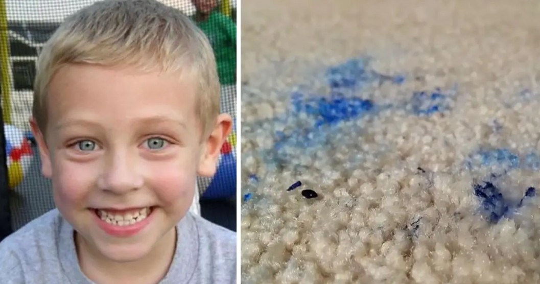 6-yr-old boy dies and leaves blue stain on carpet: years later, mom makes heartbreaking discovery