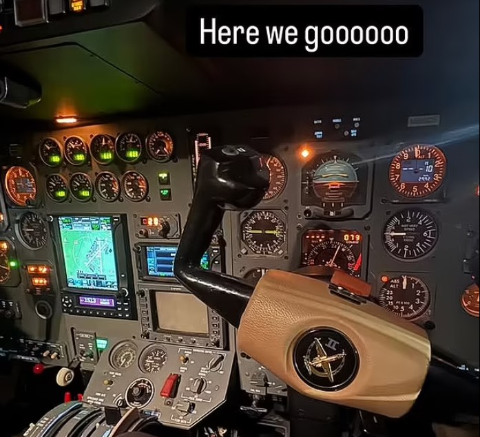 Famous drummer was killed in private jet crash after posting photo of himself at CONTROLS