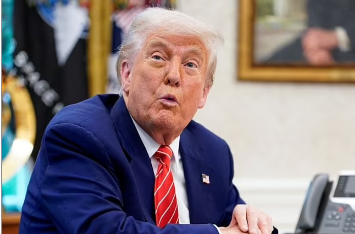 Trump’s stunning six-word marriage advice for Emmanuel Macron after wife Brigitte shoved him in the face