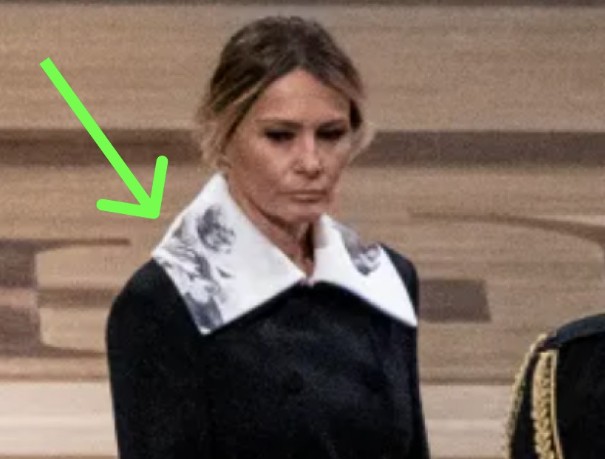 Melania’s Outfit At Carter Funeral Turns Heads After People Spot Small Detail