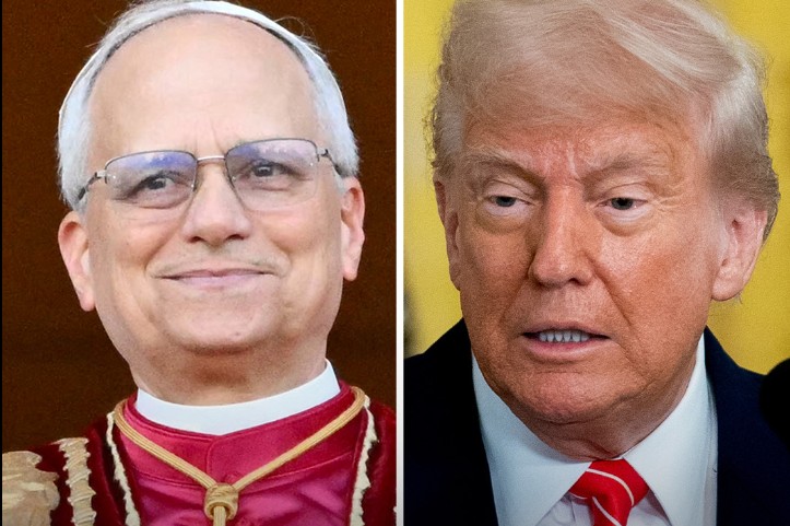 Donald Trump responds to the first American in history being named as the next pope