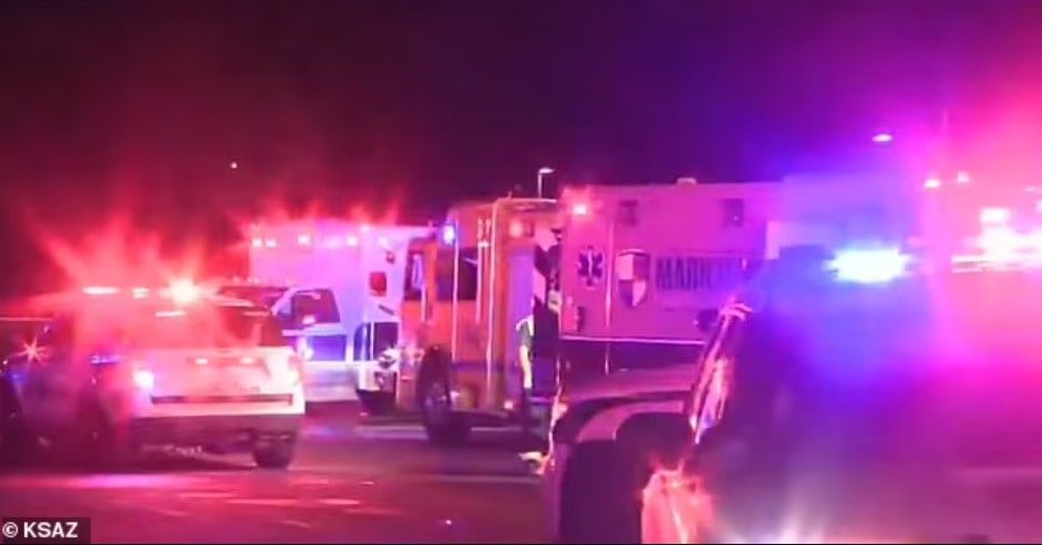 Horror shooting at restaurant as barrage of bullets hit at least nine