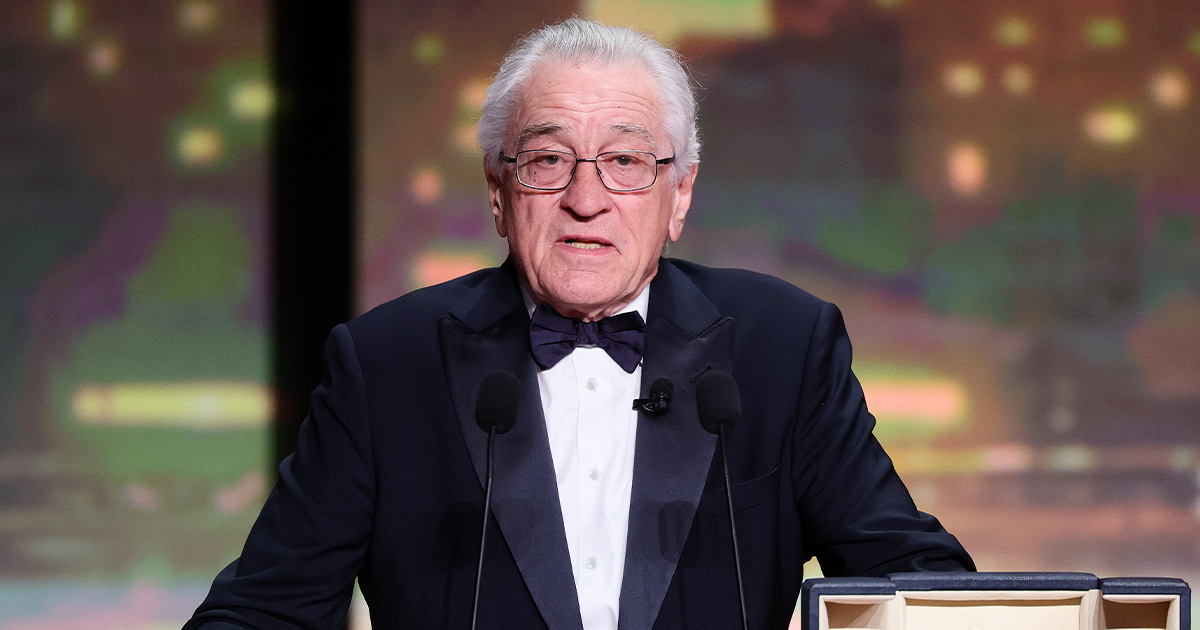 Robert De Niro’s brutal jab at Trump during Cannes speech