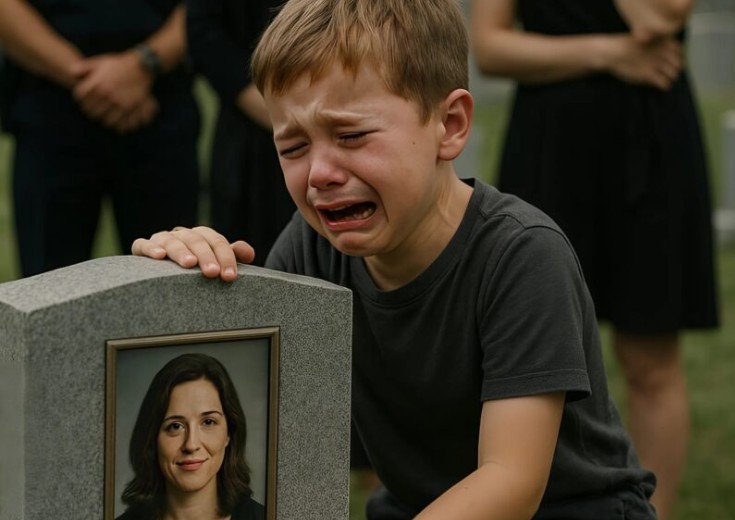 The boy screamed at his mother’s grave that she was alive – no one believed him until the police arrived