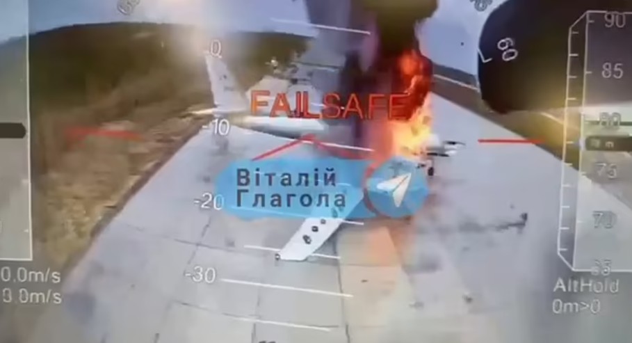 ‘Swarms’ of Ukrainian drones are released from the back of parked trucks to perform devastating co-ordinated attacks on Putin’s doomsday bombers in blitz ‘masterpiece’
