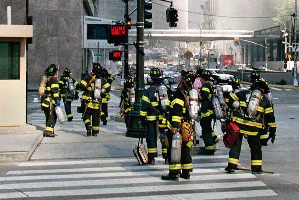 Their march was silent. Determined…