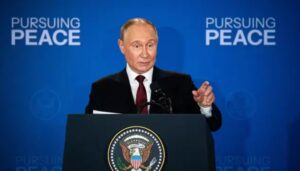 Putin makes rare four-word comment in English leaving Trump surprised as meeting ends without deal
