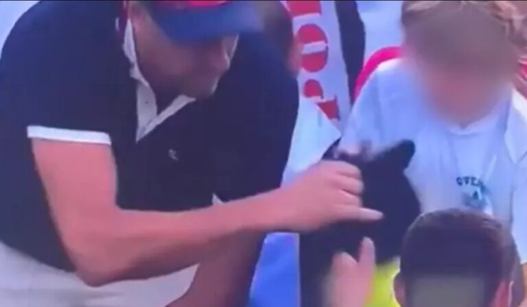 Major update after ‘disgusting’ live TV footage showed grown man doing unthinkable act to child during US Open