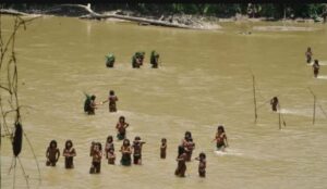 Major worry as uncontacted Amazon tribe make bizarre move with experts issuing warning