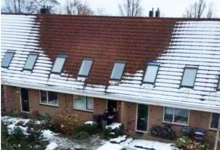 Strange goings-on at neighbor’s roof spark reports from Dutch village residents