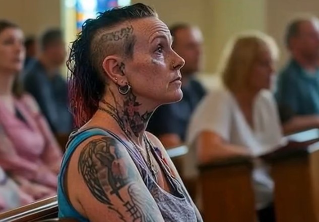 In Church, I Noticed An Adult Woman Who Many Tattoos And Body Piercings, And It Made Me Uncomfortable