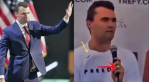 Social Media Sleuths Have Solved The Troubling Mystery Of Charlie Kirk’s Ring Appearing On Different Fingers Before And After Tragic Shooting [VIDEO]