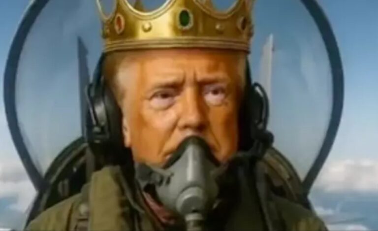 Everyone’s saying the same thing after Trump posts disturbing AI video of himself dropping poop on protestors
