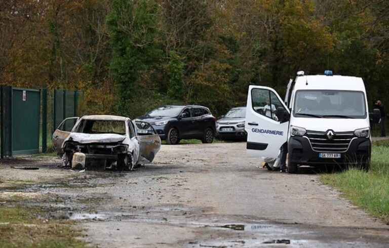 Driver ploughs in to pedestrians ‘trying to hit everyone he encountered’ on French holiday island leaving five injured before screaming ‘Allahu Akbar’ as he is arrested