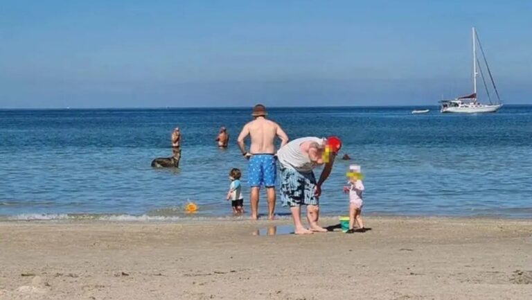 Photo Of Family At Beach Leaves People Creeped Out After Spotting Chilling Detail