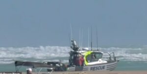 Grave fears as plane crashes into the ocean