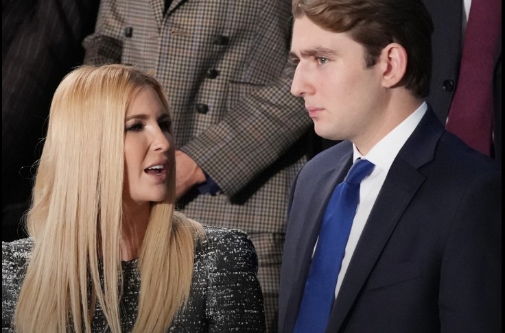 Lip reader ‘reveals rude four-word remark’ Barron made to Ivanka during Donald Trump’s State of the Union address