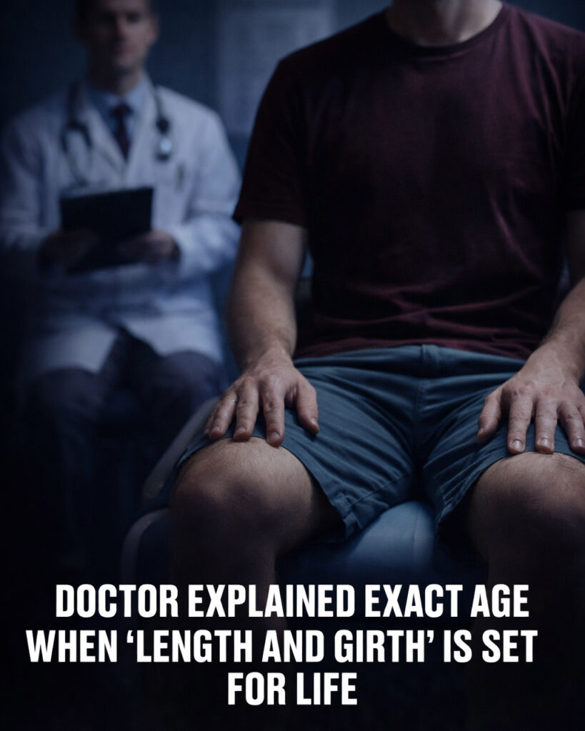 Doctor explained exact age when ‘length and girth’ of penis is set for life