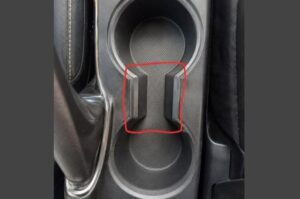 What Is the Weird Gap Between Car Cup Holders For?