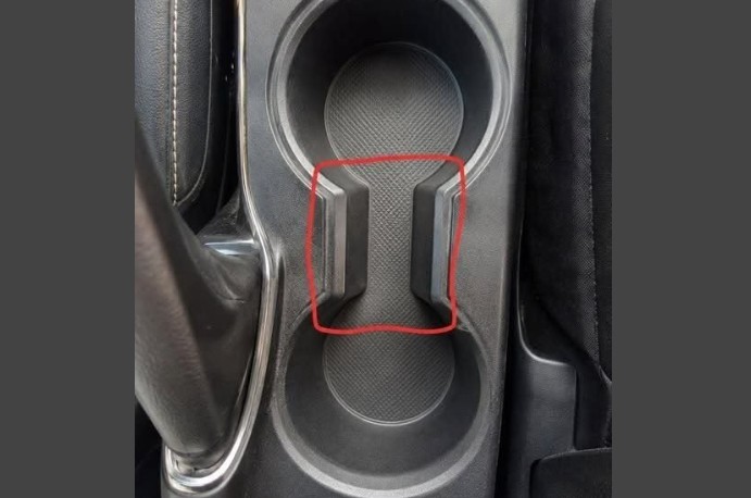 What Is the Weird Gap Between Car Cup Holders For?