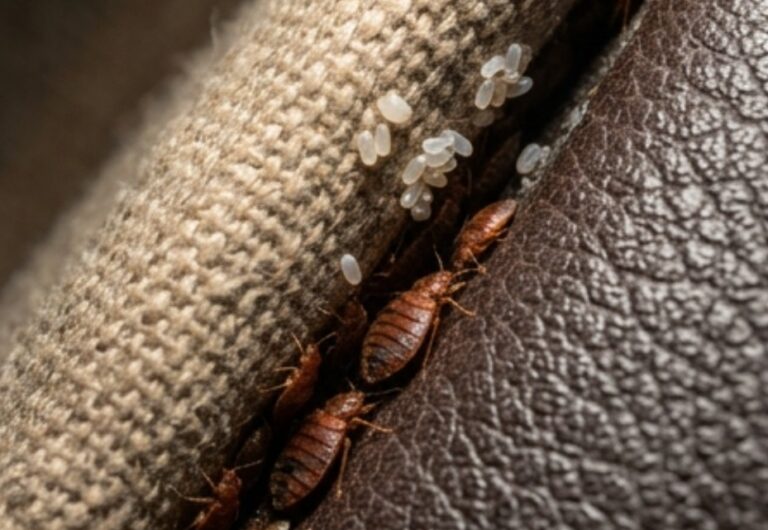 I discovered this hidden in a crack in my sofa… please don’t tell me these are bed bugs.