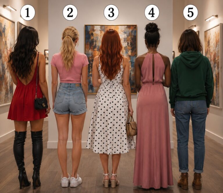The woman you find most attractive could say something unexpected about your personality