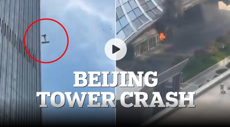 Aircraft crashes into one of the world’s tallest skyscraper – triggering evacuations