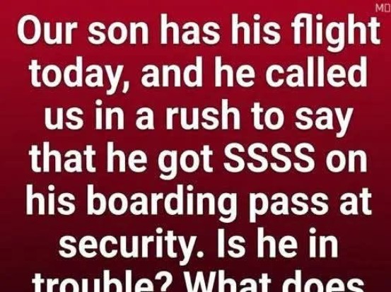 What “SSSS” on Your Boarding Pass Really Means and Why You May Be Selected for Extra Airport Security Screening