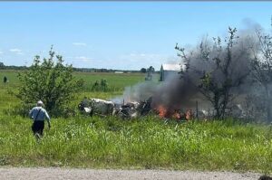 BREAKING NEWS 12 dead after plane full of skydivers CRASHES just after takeoff