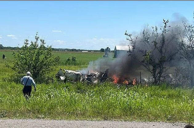BREAKING NEWS 12 dead after plane full of skydivers CRASHES just after takeoff