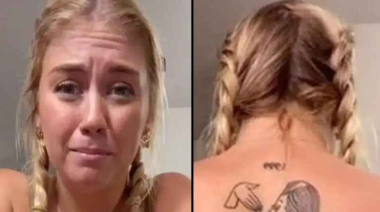 Woman Told Her ‘Guardian Angel’ Back Tattoo Looks Rude And Now She Can’t Unsee It