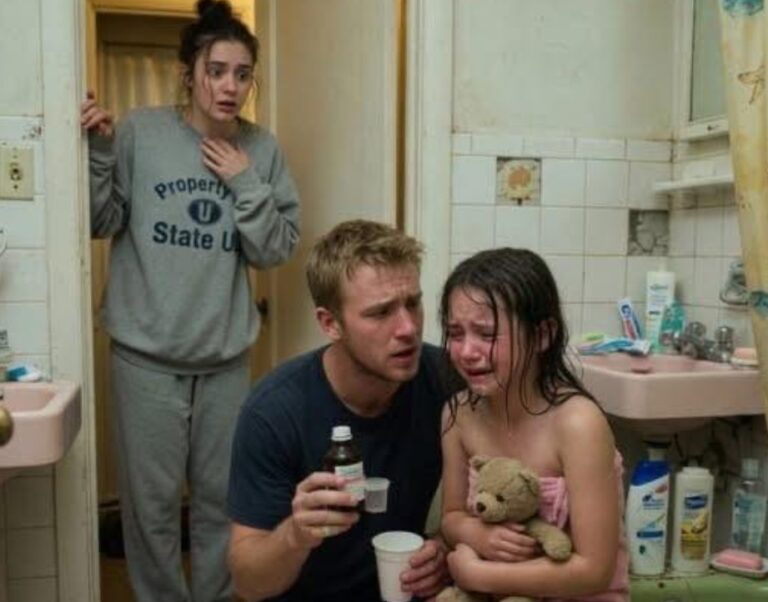 My 5-year-old daughter took baths with my husband. She always stayed in there for more than an hour. I asked her, “What are you doing in there?” She looked down with tears in her eyes, but didn’t answer. The next day, I secretly peeked into the bathroom and immediately ran to the police.