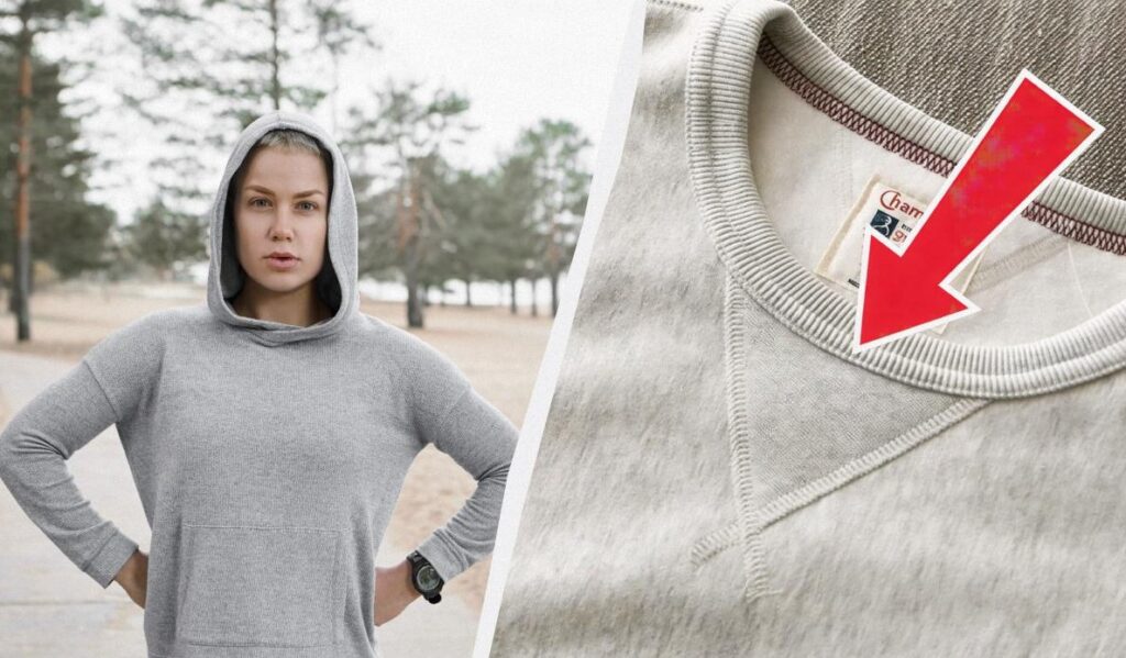 People are just realising what the little triangle on jumpers is actually for