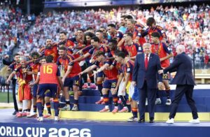 Body language expert reveals ‘real reason’ President Trump did not move when Spain lifted World Cup
