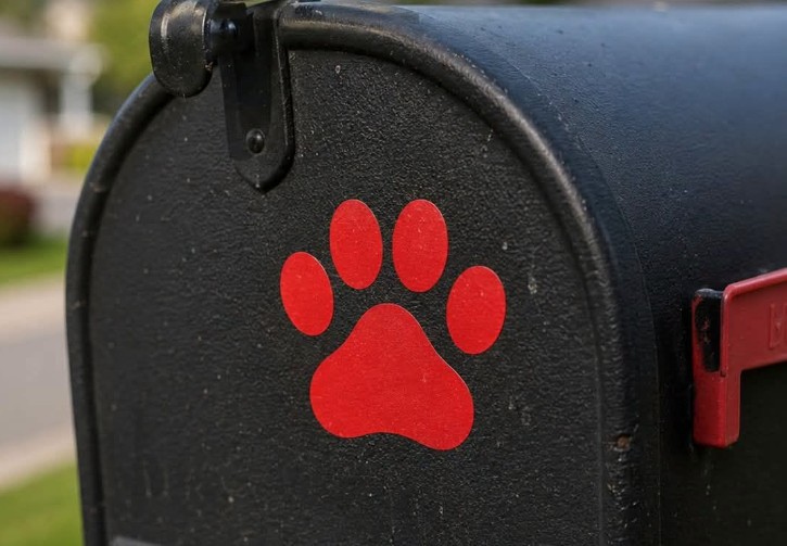 A Man Saw a Paw Sticker on His Mailbox. He Did Not Own a Dog — But the Same Signs Appeared on His Neighbors’ Mailboxes Too