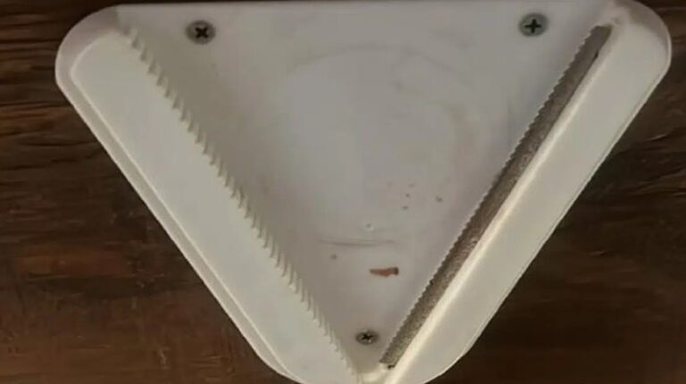 “What is this? It’s under the kitchen cabinet of the new home.”