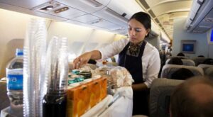 The Two Drinks To Avoid Ordering On A Plane