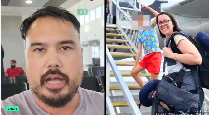 Family Kicked Off Flight After Dad Snaps Innocent Photo Getting On Plane